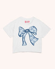 The Blue Bow Tee