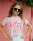 The Pink Bow Tee