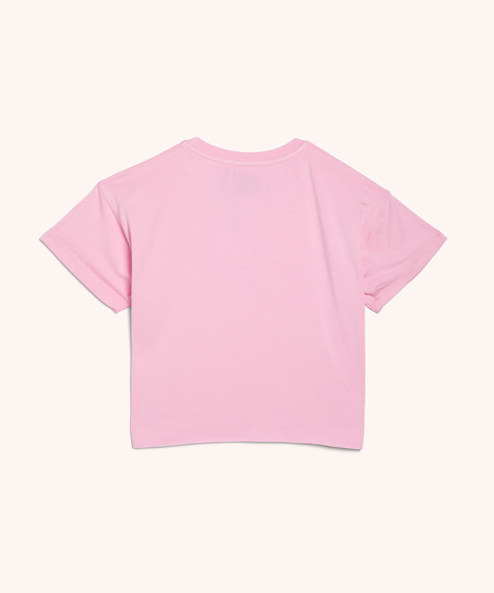 Cropped Pink T Blank